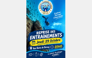 REPRISE DES ENTRAINEMENTS